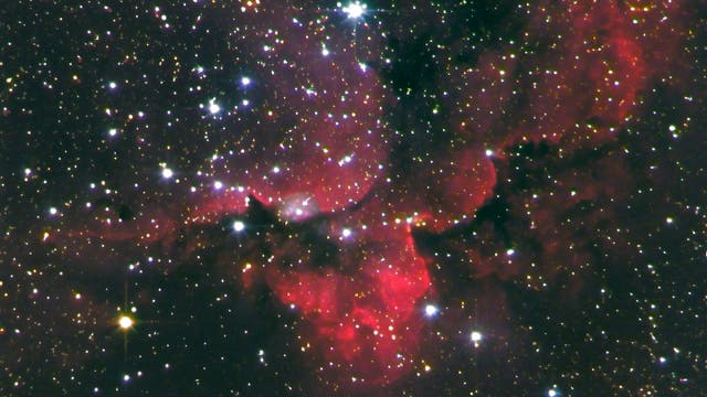 NGC 7380 "Wizard Nebula" - Detail der Zentralregion