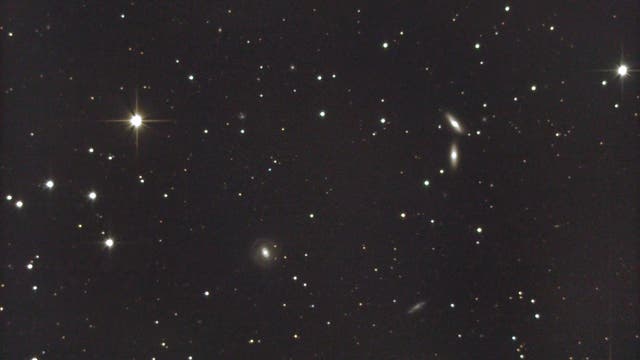 Drei SO-Galaxien im Sternbild Wassermann