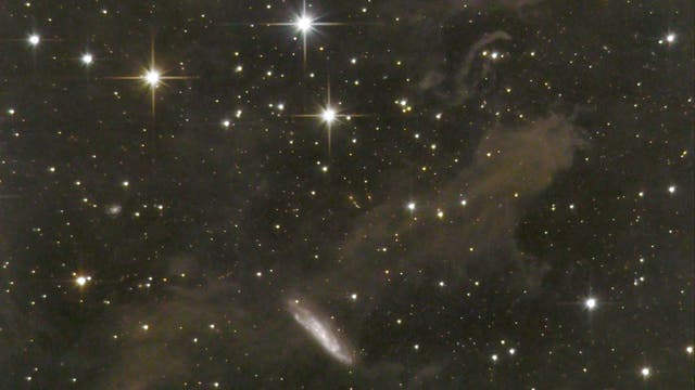 NGC 7497 und Molekülwolke MBM54 im Pegasus