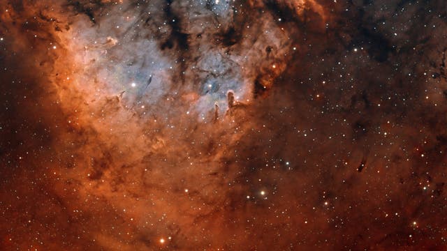 NGC 7822 in Bicolor
