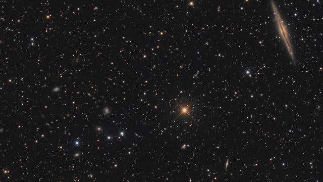 NGC 891 und Abell 347