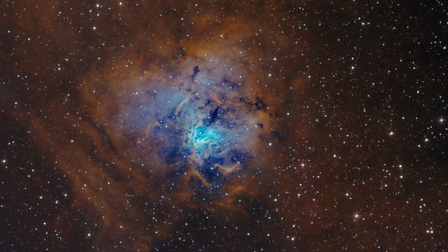 NGC 1491 Bicolor