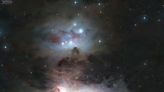 NGC 1977, der Running-Man-Nebel – faszinierendes Sternenbild im Orion
