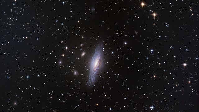 NGC 7331 im Sternbild Pegasus