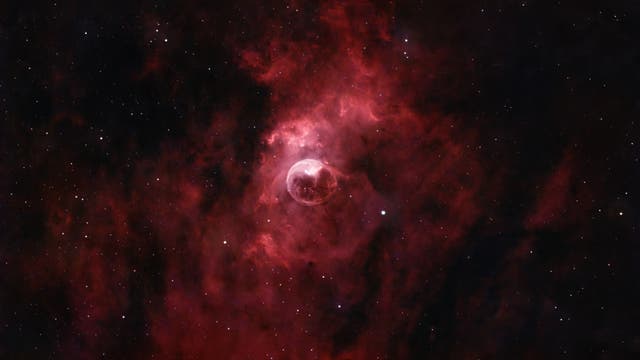 Die Blase in der Kassiopeia