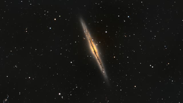 NGC 891, die Silver Sliver Galaxy