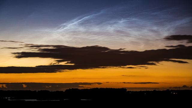 leuchtende Nachtwolken NLC (noctilucent clouds)