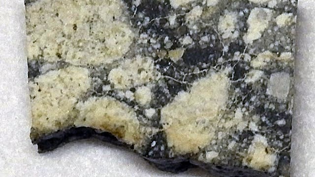 Meteorit NWA 5000 vom lunaren Hochland