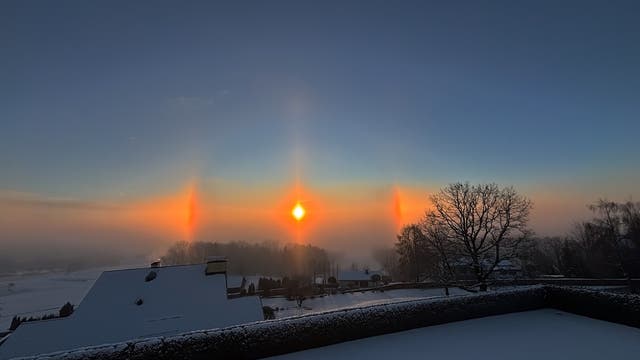 Nebensonnen mit Venus und Merkur
