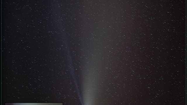 Komet Neowise am 21. Juli 2020