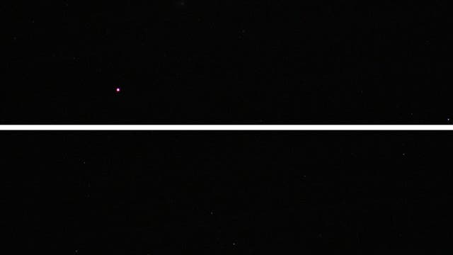 Komet C/2022 E3 (ZTF) im Sternbild Fuhrmann - Aufnahme mit langer Brennweite