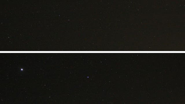 Pallas im Sternbild Großer Hund am 12. Februar 2023