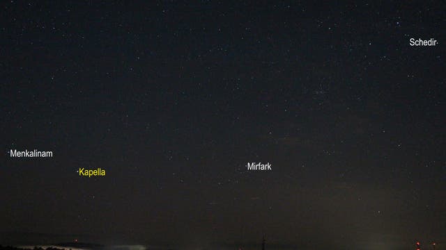 Blick zum Nordhorizont (Objekte beschriftet)