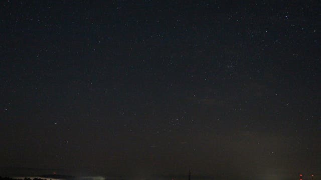 Blick zum Nordhorizont