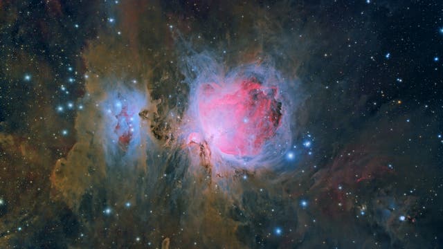 Orion Nebel inklusive Running Man