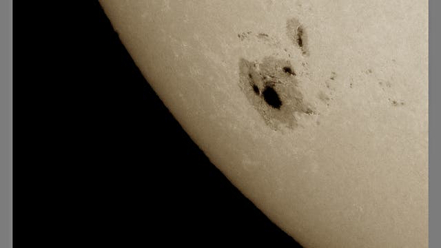 Der große Sonnenfleck AR 12192