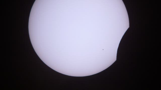 Beobachtung der Sonnenfinsternis am 20.3.2015