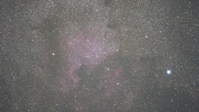 Urlaubskamera trifft NGC 7000