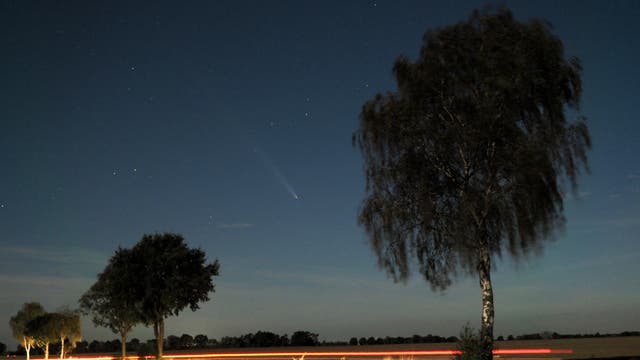 Komet Tsuchinshan-ATLAS (C/2023 A3) bei Uelzen sichtbar