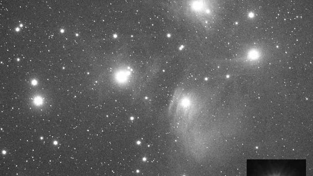 Wintertipp: Merope-Nebel und Barnards Merope-Nebel