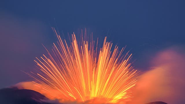 New eruption of Mount Etna