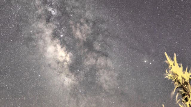 Milky way over Cava D'aliga Italy Ragusa Sicily 