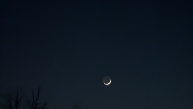 Venus und Mond mit Erdschatten 