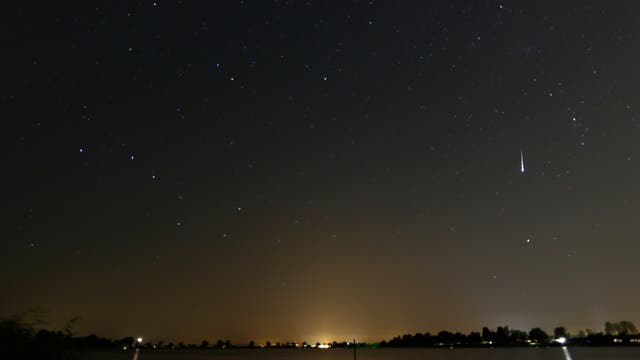 Sternschnuppennacht am Bodensee