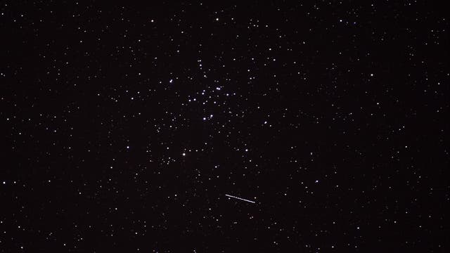 (3200) Phaeton vor Messier 34