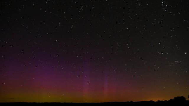 Polarlichter über Brandenburg 