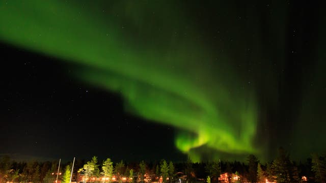 Polarlicht über Lappland - 1