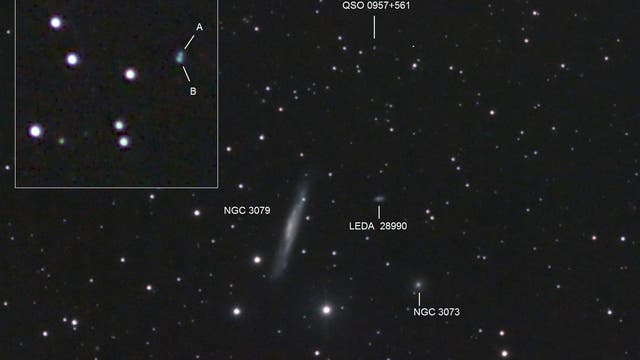 Zwillings-Quasar QSO 0957+561