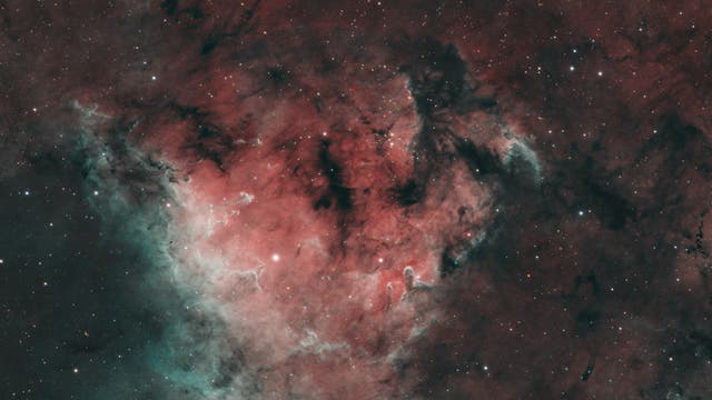 NGC 7822 Kosmisches Fragezeichen