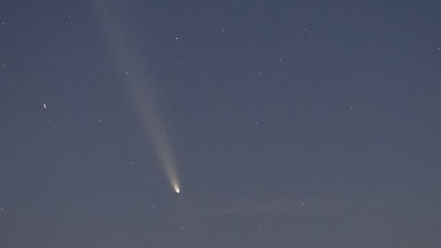 New shot of the Comet Punta braccetto Sicily-Italy 