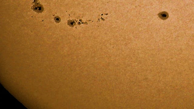 New large Sunspots Sicily - Italy Ragusa