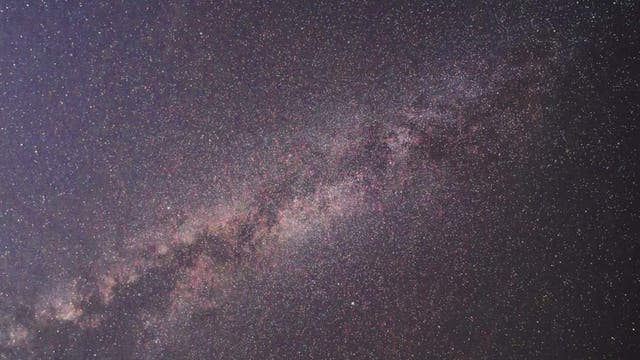 Milky way above Etna  