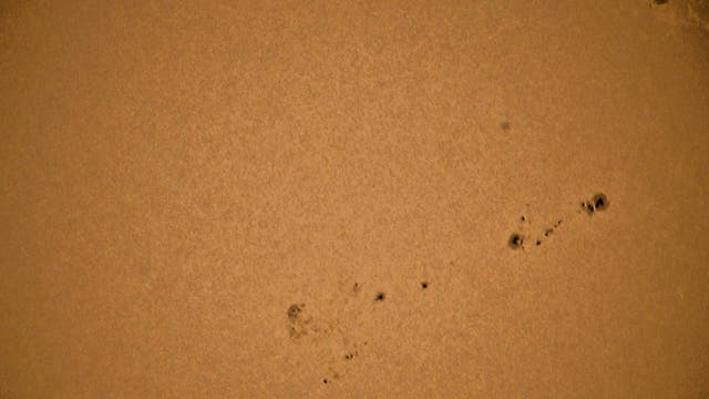 Current Sunspots Sicily-Italy Ragusa