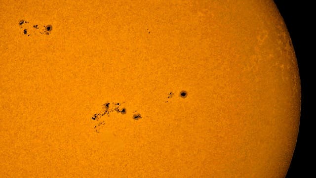 Current Sunspots Sicily-Italy Ragusa