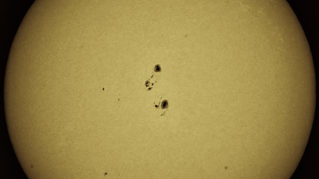 Current Sunspots Ragusa Italy Sicily 