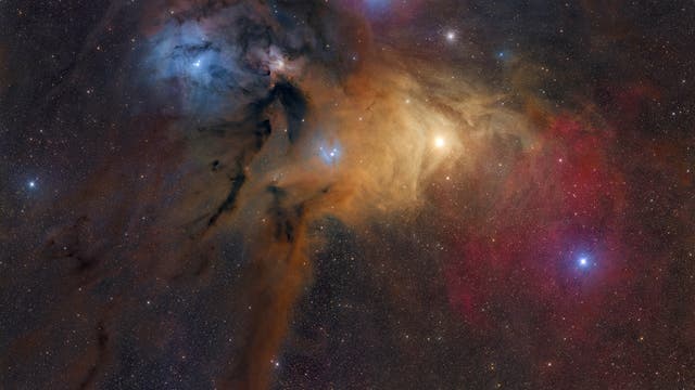 Die Molekülwolke Rho Ophiuchi