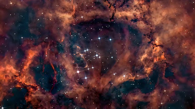 Der Rosettennebel (NGC 2237)