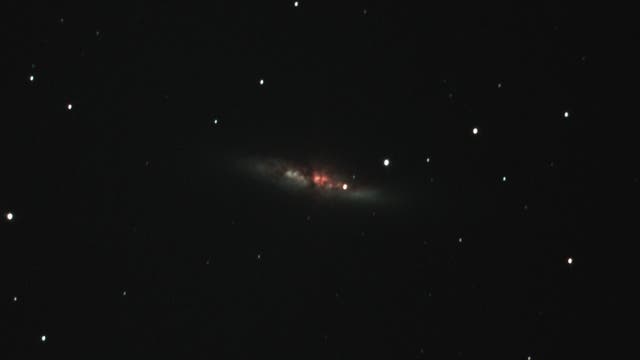 Supernova SN 2014J in M82