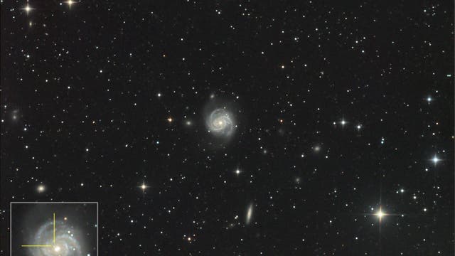Supernova SN2019ehk in Messier 100