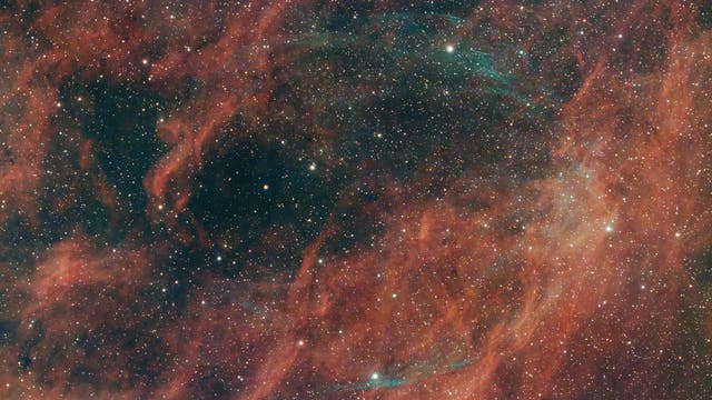 Supernova-Überrest W63 im Schwan
