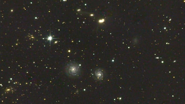 Ein Ort von Schönheit im Sternbild Jungfrau