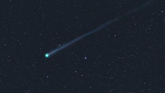 Überraschungskomet am Morgenhimmel