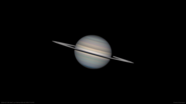 Schönes Saturnbild aus La Palma 