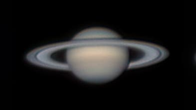 Saturn über drei Jahre hinweg