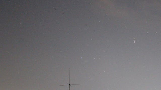 Saturn am Morgenhimmel