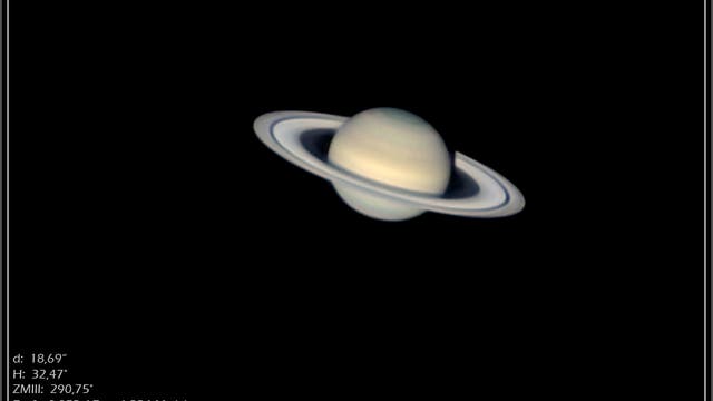 Saturn am 17.3.2012